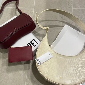 JW PEI Bundle of 2 bags and wallet